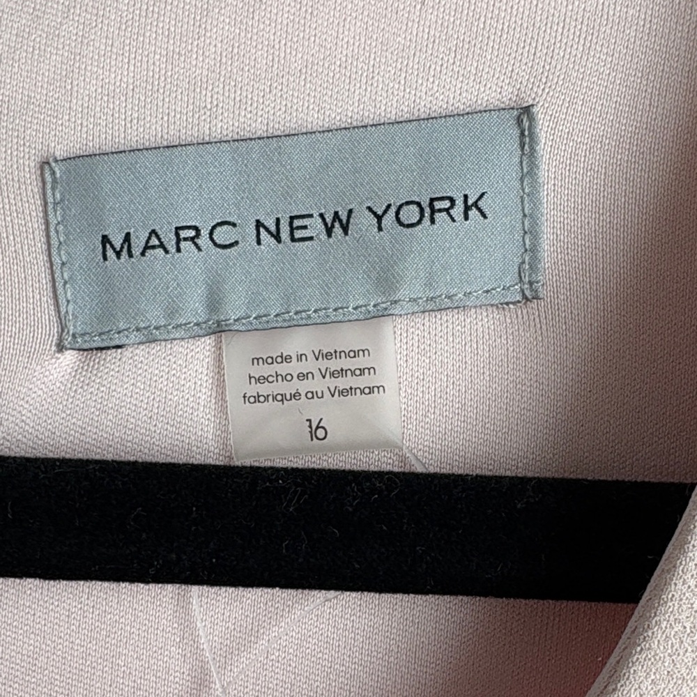 Marc New York Dusty Pink Puff-Sleeve Midi Dress - Picture 2 of 13